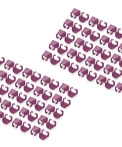 Digitus Farbclips für RJ45 Stecker Farbe Magenta, 100Stk. Pack