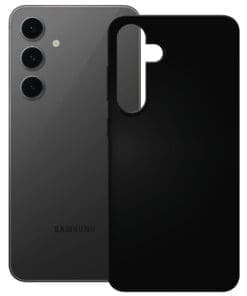 PEDEA Soft TPU Case für Samsung Galaxy S24 FE, schwarz