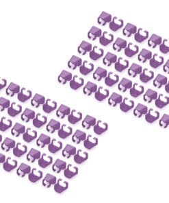 Digitus Farbclips für RJ45 Stecker Farbe Violett, 100Stk. Pack