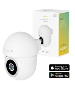 Hombli smarte outdoor Kamera, Compact Cam 4K, weiß