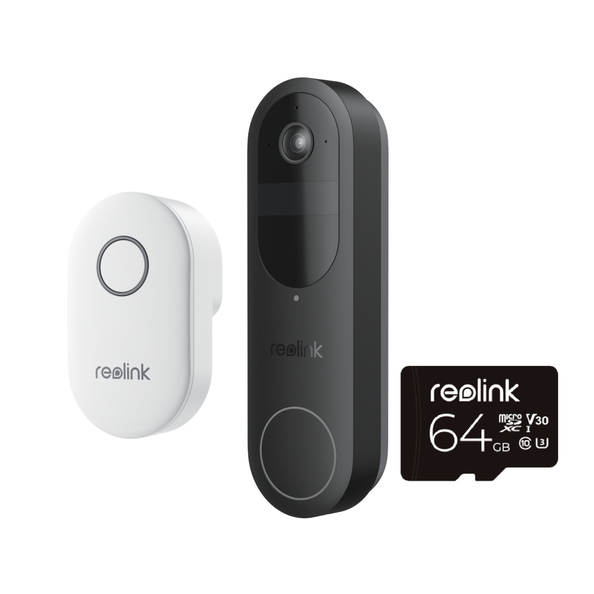 Reolink Bundle Türklingel: D340B mit Klingel und 64GB Speicher Reolink Bundle Türklingel: D340B mit Klingel und 64GB Speicher