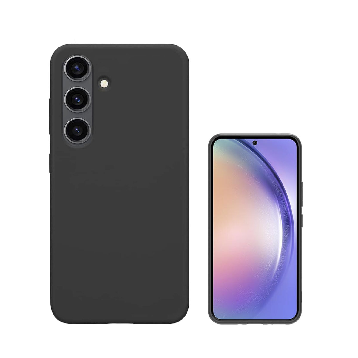 4smarts Silicone Case Cupertino Samsung Galaxy A56 schwarz 4smarts Silicone Case Cupertino Samsung Galaxy A56 schwarz