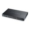 ZyXEL XGS1935-52 52-Port Smart mgd Switch 48x GbE RJ45 4x 10G Die Zyxel XGS1935-Serie ist eine Familie von Lite-L3 Smart Managed Switches, die aus vier Modellen besteht, darunter 28- und 52-Port-, PoE- und Nicht-PoE-Optionen. Die vier Modelle sind alle mit vier zusätzlichen 10-GbE-Glasfaserverbindungen ausgestattet, um dem steigenden Bedarf Ihres Unternehmens an hohen Netzwerkgeschwindigkeiten gerecht zu werden. Diese Serie ist mit einem smarten Lüfter ausgestattet, der die Geschwindigkeit automatisch an die Gerätetemperatur anpasst und nahezu geräuschlos ist, während der Switch in Betrieb ist.