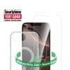 4smarts 360° Premium Protection Set für iPhone 16e InLine® Smartphone Kreditkartenetui, mit Handschlaufe, schwarz