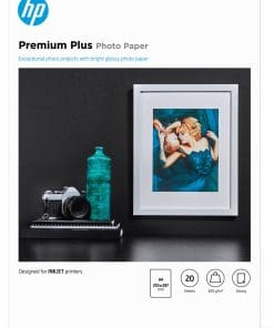 HP Premium+ Fotopapier A4 (210x297mm) 20Blatt weiss 300gr