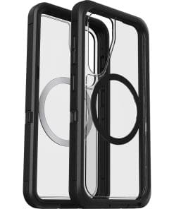 OtterBox Defender XT Clear Magnets Galaxy S25 -clear/black