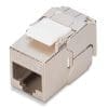 DIGITUS CAT 6A Kompaktgehäuse Keystone Modul werkzeugfrei