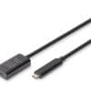 DIGITUS Aktives USB 3.2 Gen2 10G Verläng. USB-C - USB-C, 5m Der DIGITUS CAT 6A Außenanschluss ist speziell entwickelt, um zuverlässige Netzwerkverbindungen auch in anspruchsvollen Umgebungen sicherzustellen. Mit seiner robusten Bauweise, der Schutzklasse IP68 und der Unterstützung von CAT 6A-Standards bietet er eine optimale Lösung für Außenanwendungen, industrielle Einsätze oder andere Umgebungen, die Schutz vor Staub, Wasser und extremen Temperaturen erfordern. Der Adapter ermöglicht eine einfache Verbindung zwischen zwei RJ45-Kabeln und sorgt dabei für höchste Übertragungsqualität bei bis zu 10 Gbit/s.