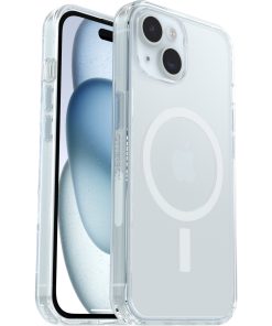 OtterBox Symmetry Clear MagSafe iPhone 17e/16e/15/14/13 -clear