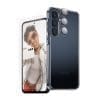 CARE Flagship 3-in-1 Bundle Samsung Galaxy A36 5G Schütze dein Telefon stilvoll mit dem PanzerGlass Flagship 3-in-1 Protection Bundle. Entwickelt für alle, die Wert auf Mode und Nachhaltigkeit legen, vereint dieses Bundle erstklassigen Schutz mit einem eleganten Design. Das Bundle enthält: PanzerGlass Screen Protector Ultra-Wide Fit: Hergestellt aus 60 % recyceltem Glas, schützt dieser Displayschutz dein Handy vor Kratzern und Stößen. Die Rand-zu-Rand-Abdeckung sorgt dafür, dass die Klarheit und Reaktionsfähigkeit deines Bildschirms erhalten bleibt. PanzerGlass Transparent Hoops Kameraobjektiv-Schutz: Schützt deine Kameraobjektive vor Kratzern und Beschädigungen, sodass du weiterhin gestochen scharfe und hochwertige Fotos aufnehmen kannst. CARE by PanzerGlass Urban Combat Transparent Case: Der Top-Favorit, der Stärke und Eleganz perfekt kombiniert. Dieses robuste, stoßgeprüfte Case (bis zu 4,8 Meter) besteht zu 100 % aus recycelten Materialien. Das schlanke, transparente Design lässt die natürliche Schönheit deines Handys durchscheinen und bietet gleichzeitig maximalen Schutz. Die Installation ist einfach. Der Displayschutz wird mit einem EasyAligner geliefert, der die Installation zu einem Kinderspiel macht.