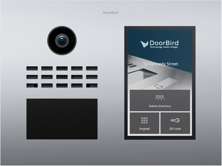 DoorBird D31TDH Video Türstation Edelstahl V4A, Chrom-Optik DoorBird D31TDH Video Türstation Edelstahl V4A, Chrom-Optik