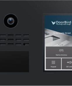 DoorBird D31TDH Video Türstation Graphitschwarz, seidenmatt