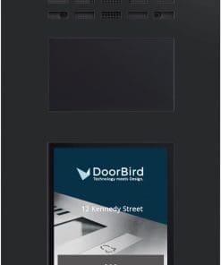 DoorBird D31TDV Video Türstation Graphitschwarz, seidenmatt
