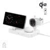 4smarts Qi2 Ladestation Trident mit Charger für Samsung Watch Der patentierte Anschluss lässt sich über eine Achse um 180° drehen. Dadurch kannst du das Kabel direkt am Gerät abwinkeln und in die für dich passende Position bringen. So liegt beispielsweise beim Gaming dein Handy wie ein Controller in der Hand und das Ladekabel ist nicht im Weg. Die magnetischen USB-C Anschlüsse wiederum sind 360° drehbar, was dir ein Maximum an Flexibilität beschert. Durch die magnetische Verbindung wird das An- und Abstecken des Kabels kinderleicht und erfolgt nahezu automatisch. Dies reduziert nicht nur den Verschleiß an den Anschlüssen, sondern schützt auch die Geräte vor Beschädigungen durch versehentliches Ziehen am oder Stolpern über das Kabel. Zudem wird die Langlebigkeit des Kabels erhöht, da die magnetischen Verbindungen weniger anfällig für Abnutzung sind. Du kannst den USB-C Adapter sogar problemlos in deinem Handy stecken lassen und künftige Ladevorgänge noch viel einfacher durchführen. Erlebe revolutionäres Laden mit dem 4smarts 240 W USB-C Magnetadapter! Dank 540° Rotation – 360° drehbar und 180° neigbar – passt sich der Adapter perfekt deinen Bedürfnissen an. Die magnetische Verbindung sorgt für müheloses Andocken und verhindert Kabelbrüche. Mit bis zu 240W Leistung lädst du deine Geräte blitzschnell und zuverlässig. Flexibel, leistungsstark und stylish – so sieht modernes Laden aus. Das Kabel ist mit speziellen hüllenfreundlichen Steckern ausgestattet, die problemlos in jeden Anschluss deines Smartphones passen, ohne dass du die Schutzhülle entfernen musst. Das bedeutet, du kannst dein wertvolles Gerät vor Kratzern und Stößen schützen, während du trotzdem die volle Ladegeschwindigkeit nutzen kannst. Tipp: Entferne den magnetischen Adapter nach dem Laden nicht, so kann in den USB Anschluss deines Geräts kein Staub eindringen. Mit dem GravityCord profitierst du von universeller Kompatibilität. Lade Geräte wie Tablets oder Laptops mit satten 240 Watt. Das Kabel verfügt über eine integrierte, stylische LED. Diese leuchtet, wenn das