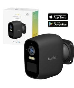 Hombli smarte Batterie Kamera, schwarz