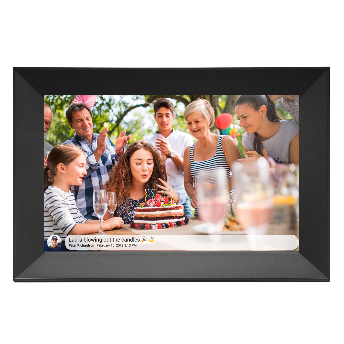 Denver Bilderrahmen 10,1" PFF-1063 wi-fi black Denver Bilderrahmen 10,1" PFF-1063 wi-fi black