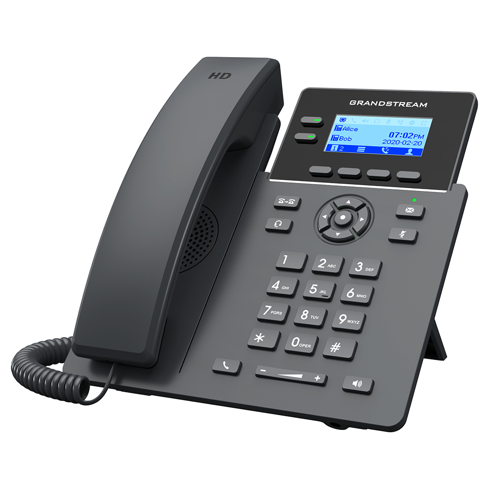 Grandstream GRP-2602G SIP-Telefon (with POE, Gigabit) Grandstream GRP-2602G SIP-Telefon (with POE, Gigabit)