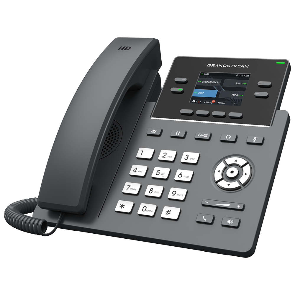 Grandstream GRP-2612W SIP-Telefon Entry Business Grandstream GRP-2612W SIP-Telefon Entry Business