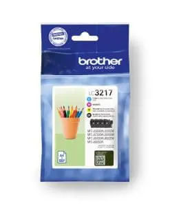 Brother Tintenpatronen LC-3217 Multipack (je 1x BK/M/C/Y)