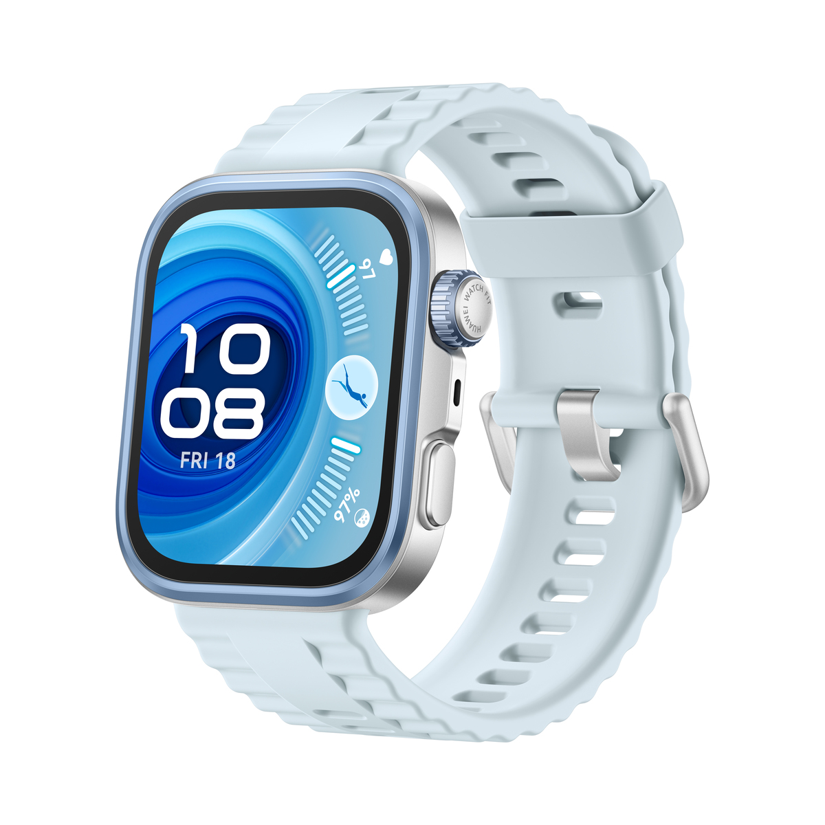 Huawei Watch Fit 4 Pro Blue Fluoroelastomer Strap Huawei Watch Fit 4 Pro Blue Fluoroelastomer Strap