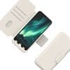 Doro Wallet Case bone für Aurora A3x Verhindert Schönheitsfehler oder Schäden an Ihrem Doro Aurora Smartphone. Dieses Wallet-Case mit Magnetverschluss und zwei praktischen Kartenfächern bietet langlebigen Schutz für Ihr Doro Aurora A10/A11 Telefon.