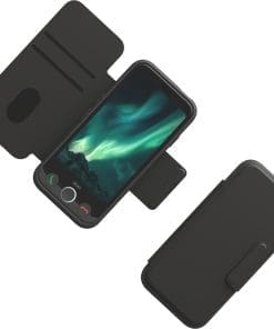 Doro Wallet Case graphit für Aurora A1x