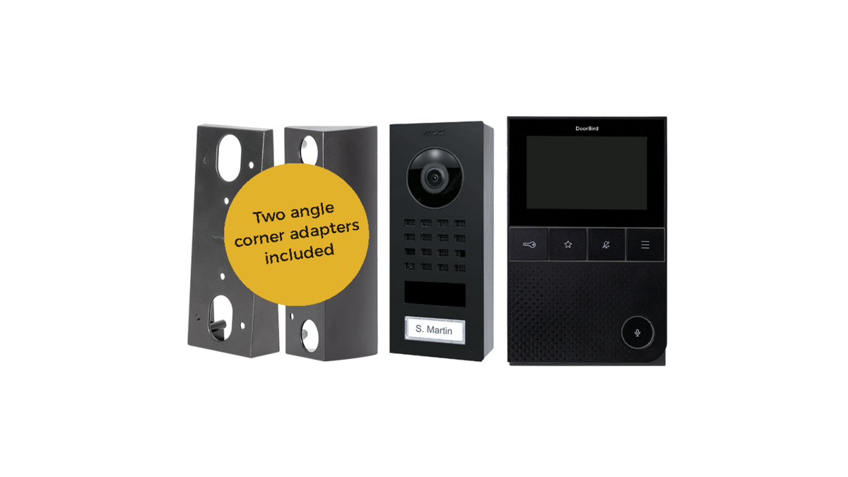 DoorBird D11 BusinesSet Edelstahl V2A Aufputz inkl. Innenstat. DoorBird D11 BusinesSet Edelstahl V2A Aufputz inkl. Innenstat.