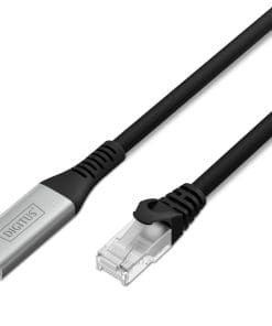 DIGITUS USB-C 3.2 Gen1 - RJ45 Ethernet Kabel, 1Gbit/s, 3m