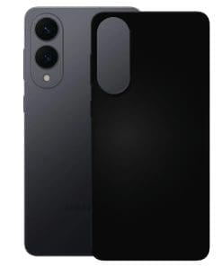 PEDEA Soft TPU Case für Samsung Galaxy S25 Edge, schwarz
