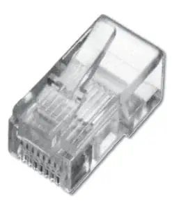 DIGITUS Modularstecker für Rundkabel, ungeschirmt, 100 Stk.