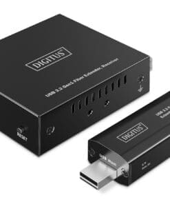 DIGITUS USB 3.2 Gen1 Fiber Extender, 5 Gbps 300m
