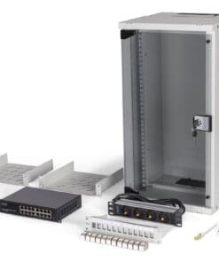 DIGITUS Netzwerk-Set SOHO PRO, 254 mm 10" - 12HE, 315 x 300mm