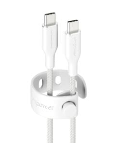empower Racing 60W USB-C to USB-C Cable USB/2.0/1.2M White