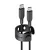 empower Racing 240W USB-C-USB-C Cable/USB 2.0/2M/black empower by PanzerGlass Racing Kabel WZuverlässige und robuste Ladekabel für MacBook, iPhone, Samsung, AirPods und alle anderen Geräte mit USB-C-Anschluss – egal ob Smartphone, Laptop oder Tablet. Also anschnallen: Hier kommt Highspeed-Laden! Ein Kabel für alles.Extra stark – extra smart: Willkommen bei der Racing Cable Series von empower by PanzerGlass – da, wo Zuverlässigkeit auf Speed trifft! Dieses robuste, geflochtene Kabel hält bis zu 30.000 Biegungen durch – designed für maximale Haltbarkeit und ein langes Leben. Need for speed? Aber klar! Das empower by PanzerGlass Racing USB-C Kabel kombiniert einen weichen, flexiblen Silikonkern mit einer widerstandsfähigen, geflochtenen Außenschicht – für ein Premium-Feeling und maximale Stabilität. Und weil Ordnung das halbe Leben ist, gibt’s einen praktischen Strap gleich mit dazu. Schneller laden = weniger warten. Mehr Zeit für das, was du liebst.