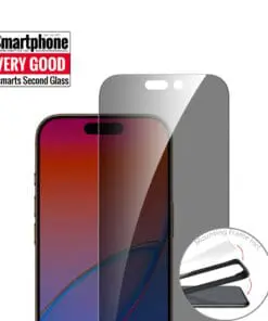 4smarts Second Glass Privacy mit Montagerahmen iPhone 17