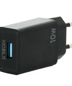 Mobilis Energia Charger - 10.5W Wall Charger - 1 USB A - Soft