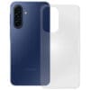 PEDEA Soft TPU Case für das Samsung Galaxy A17 5G, transp. Das PEDEA Soft TPU Case ist der perfekte Schutz. Das weiche TPU Case umschließt das Smartphone vollständig und schützt es vor Kratzern und Stößen. Robuste Beschaffenheit, präzise Verarbeitung, starker Halt und ein eleganter Look machen es zum perfekten Begleiter, ohne dabei aufzutragen. Eine dezente Erhöhung rund um die Kamera schützt diese vor Kratzern. Dank der präzisen Aussparungen sind alle Öffnungen zugänglich und Ihr Gerät bleibt vollständig bedienfähig. Alle Funktionen, Knöpfe und Anschlüsse sind uneingeschränkt nutzbar, so dass z.B. ein Laden des Gerätes jederzeit möglich ist. Wireless Charging und Empfang werden nicht negativ beeinträchtigt.