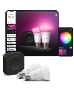 Philips Hue Starter Kit: Hue Bridge Pro + 2 E27