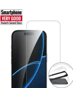 4smarts Second Glass mit Montagerahmen iPhone Air