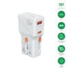 4smarts Weltreiseadapter Nomad Pocket 25W, weiß