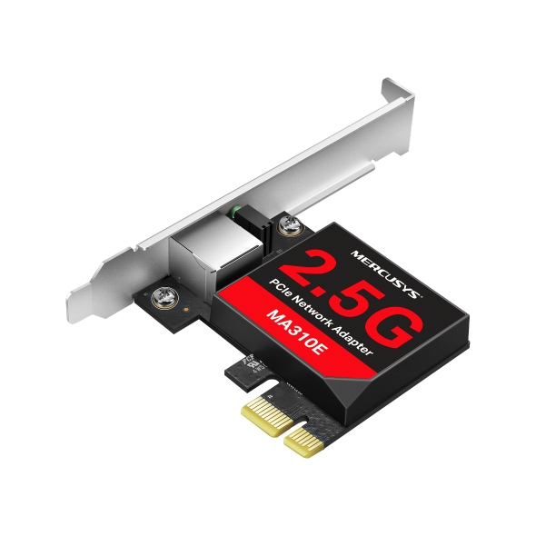 Mercusys MA310E 2.5 Gigabit PCle Network Adapter Mercusys MA310E 2.5 Gigabit PCle Network Adapter