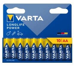VARTA Longlife Power AA Pack 10