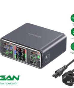 4smarts Desk Charger Lucid GaN DIY 360W, spacegrau