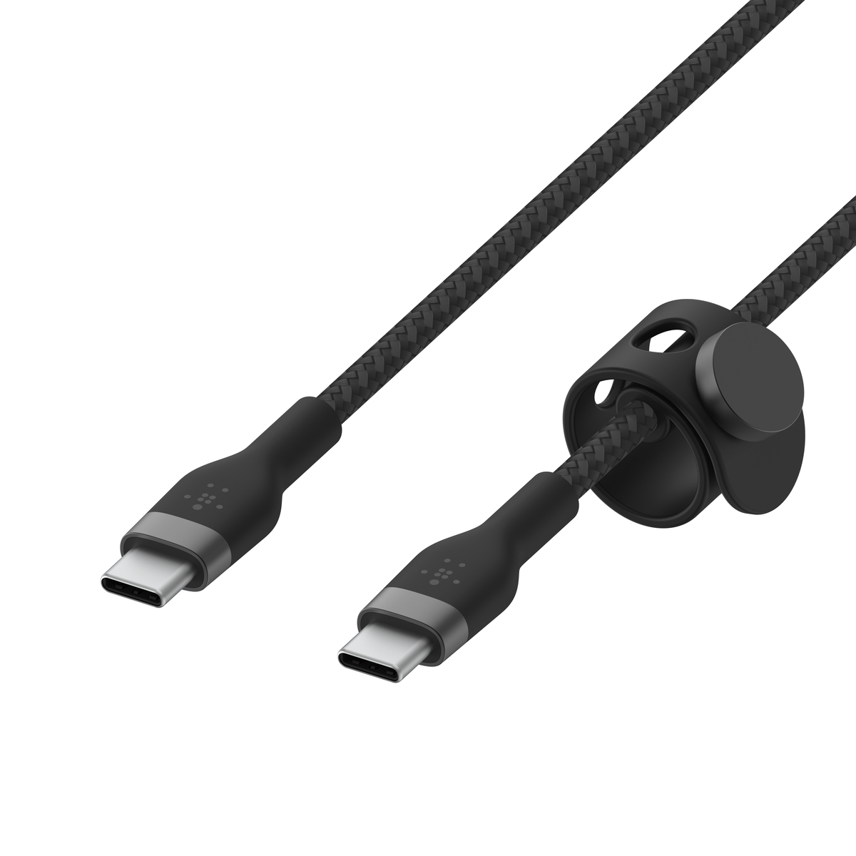 Belkin Belkin PRO Flex USB-C/USB-C Silikon-Kabel, 1m, schwarz Belkin Belkin PRO Flex USB-C/USB-C Silikon-Kabel, 1m, schwarz