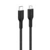 Belkin BoostCharge Pro USB-C auf Micro-USB-Kabel, schwarz Berufstätige, die mehr Anschlüsse für Ihre Peripheriegeräte brauchen, können bis zu acht Geräte über ein einziges USB-C-Kabel anschließen, um Workstations zu erweitern, ohne auf die Stromversorgung zu verzichten. Dieser Hub versorgt Ihr Host-Gerät über Power Delivery mit 100 W, ermöglicht Auflösungen von 4K bei 60 Hz und ist mit einem Ethernetanschluss für Datentransferraten von bis zu 2,5 Gb ausgestattet. Er ist eine perfekte Lösung zur Erhöhung der Produktivität und zur schnellen Dateiübertragung – zu Hause, im Büro oder unterwegs.