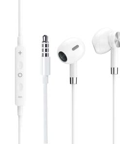 Dawnkey Magnetic Earphone, 3,5mm Klinke, White