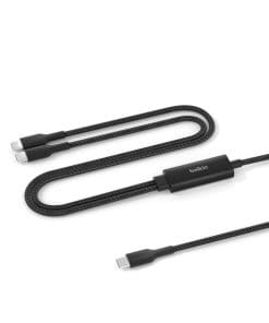 Belkin BoostCharge Pro 140W Dual USB-C Kabel, 1,5m, schwarz