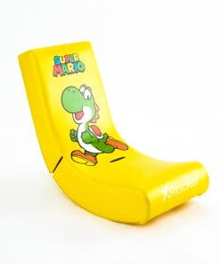 XROCKER Gaming Bodensessel gelb VIDEO ROCKER Super Mario/Yoshi