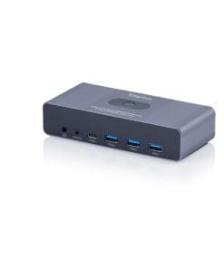 DIGITUS USB-C 3.0 Dual HDMI KVM Switch 2-Port 4K60Hz Core Line