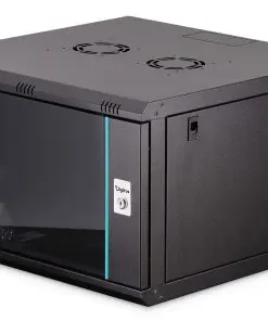 DIGITUS Wandgeh. Dynamic-N Serie - 600x600mm 7HE unmont. Schw.